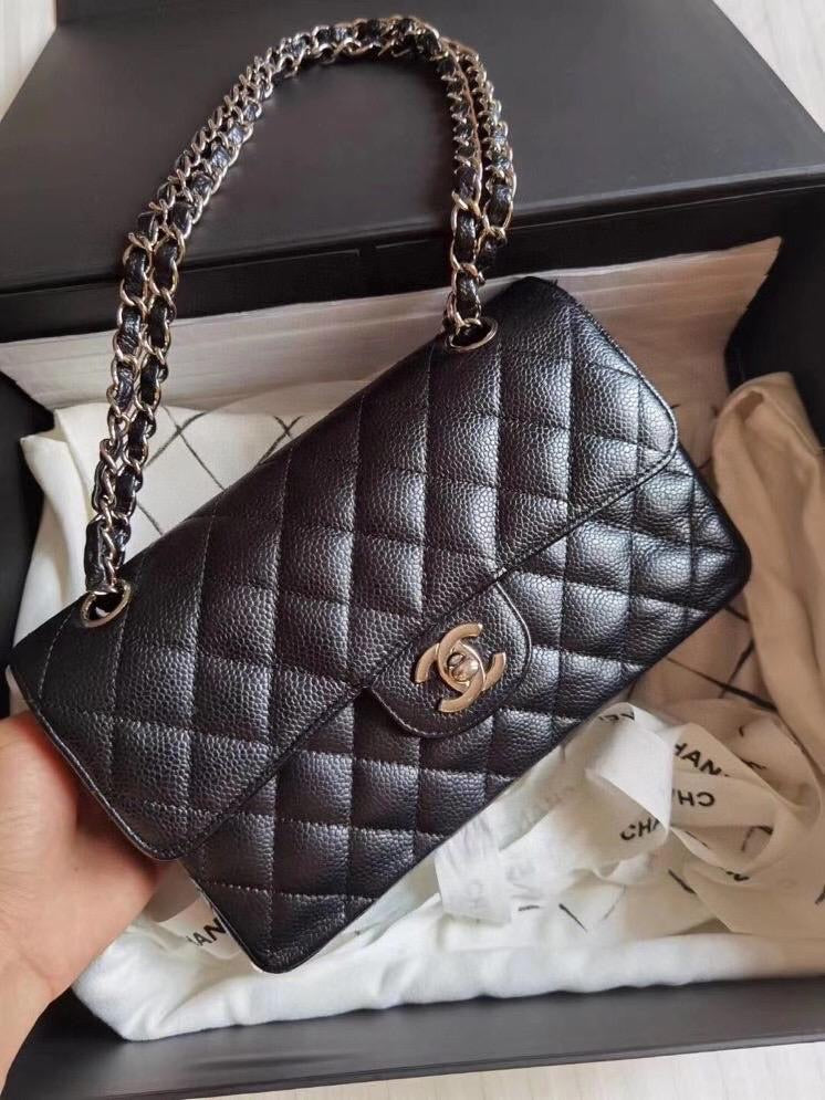 Vintage Chanel Caviar Leather vs New Chanel Caviar Leather and my Chanel  experience in general  Fairly Curated