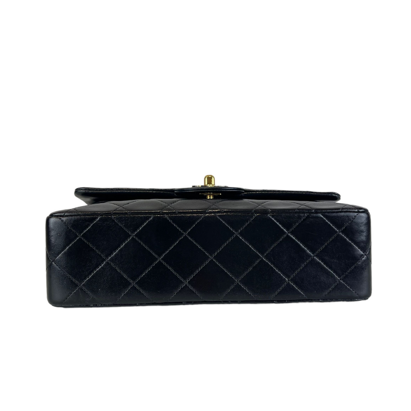 Classic Flap Small Lambskin Black GHW