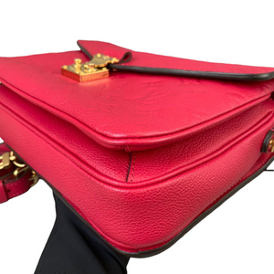 Pochette Metis Empreinte Red GHW