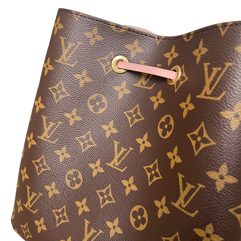 Louis Vuitton Love Lock NeoNoe Monogram Canvas Shoulder Bag