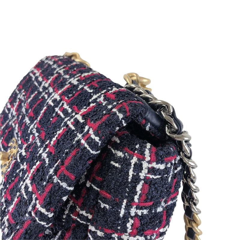 Chanel 19 Flap Bag Tweed Multicolour