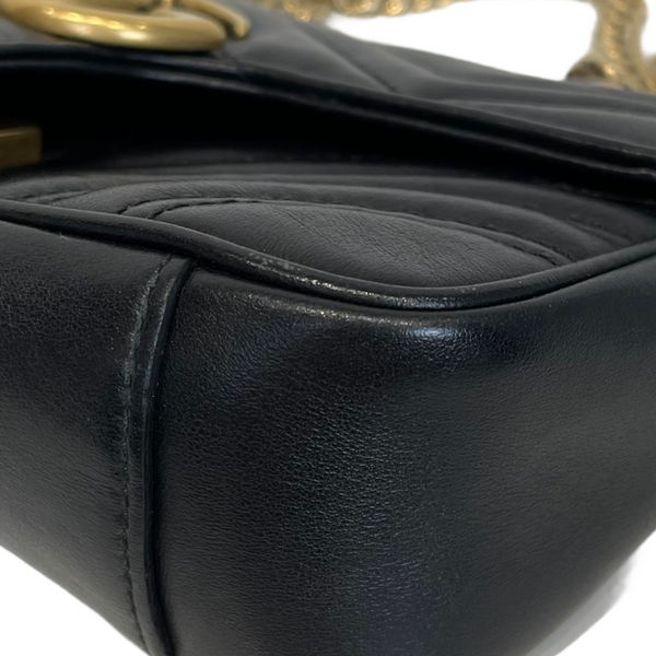 GG Marmont Mini Matelassé Black | Bag Religion