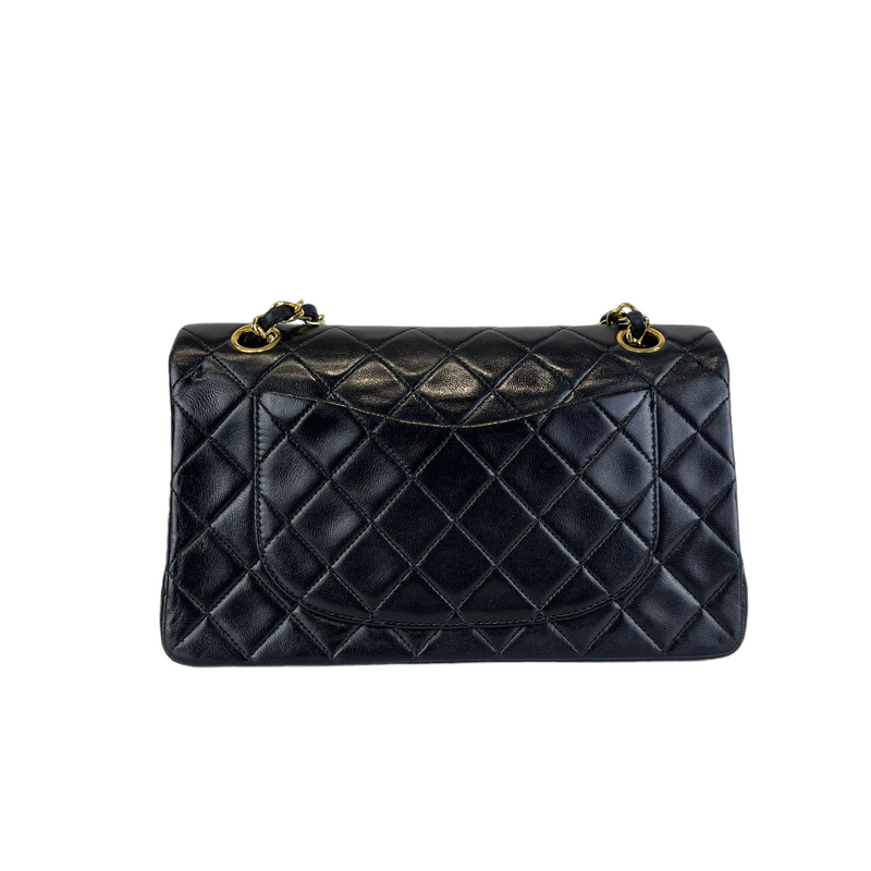 Classic Flap Small Lambskin Black GHW