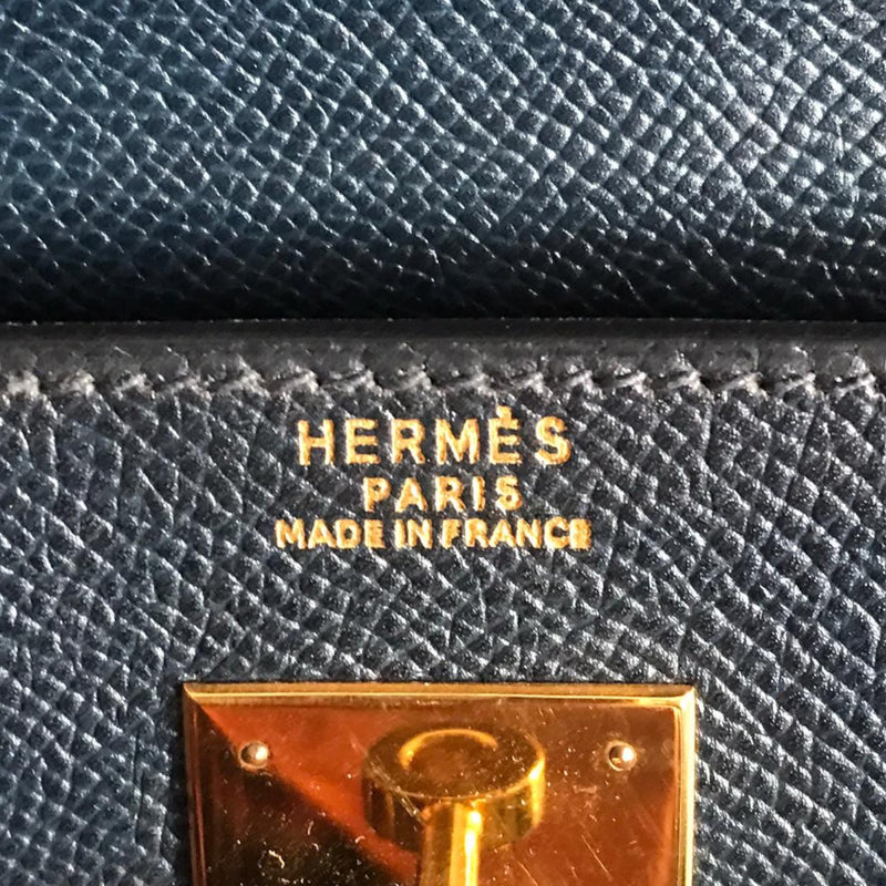 The Luxury Brand - Brand New Hermes Kelly 32 Etoupe Togo GHW Stamp