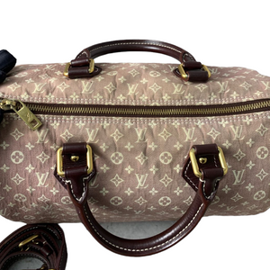 Ldylle Monogram Speedy Bandouliere 30 Brown