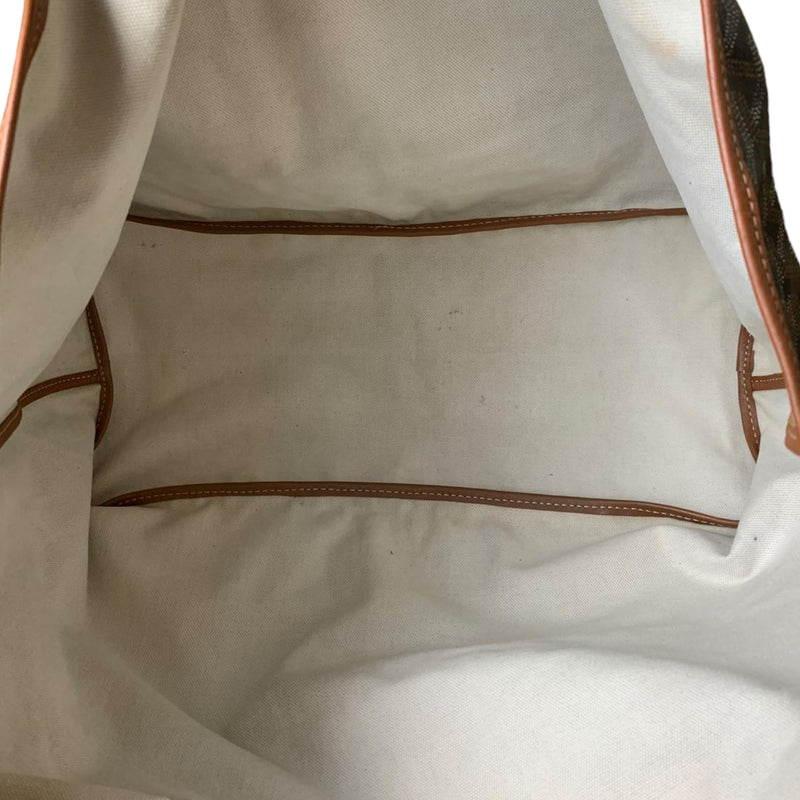 Shop GOYARD Monogram Casual Style Canvas Vanity Bags 2WAY Leather