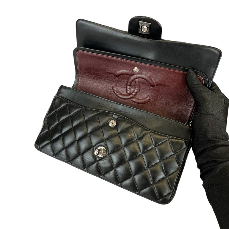 Classic Flap Medium Lambskin Black SHW