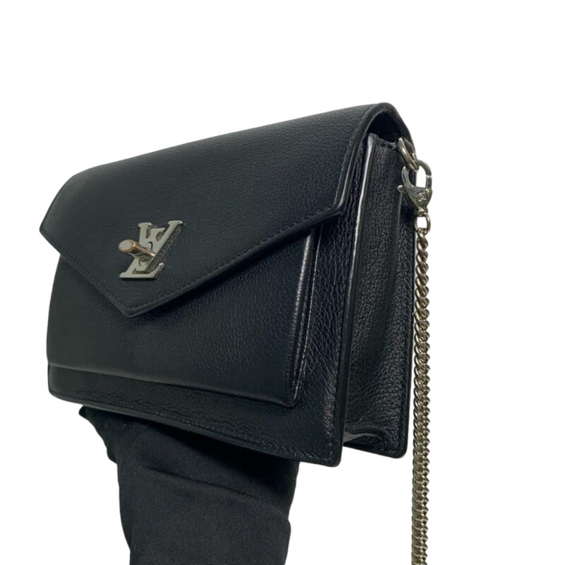 Louis Vuitton Mylockme Chain Pochette Leather Mini - ShopStyle