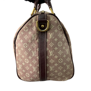 Ldylle Monogram Speedy Bandouliere 30 Brown