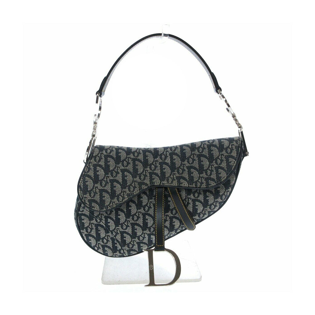 Jacquard Saddle Bag Blue